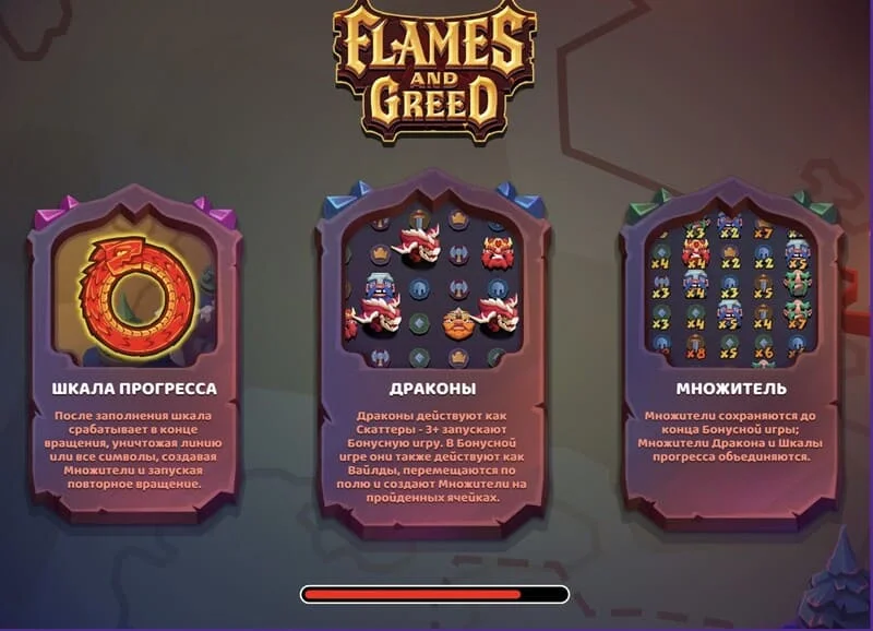 Flames and Greed - लोडिंग स्क्रीन